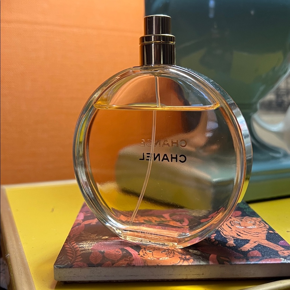 CHANEL Chance Eau de Parfum - Amber and Gold Accents 3.4oz - Picture 2 of 4